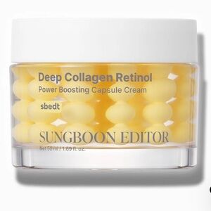 BNIB! SUNGBOON EDITOR’S Deep Collagen Retinol Boosting Capsule Cream.